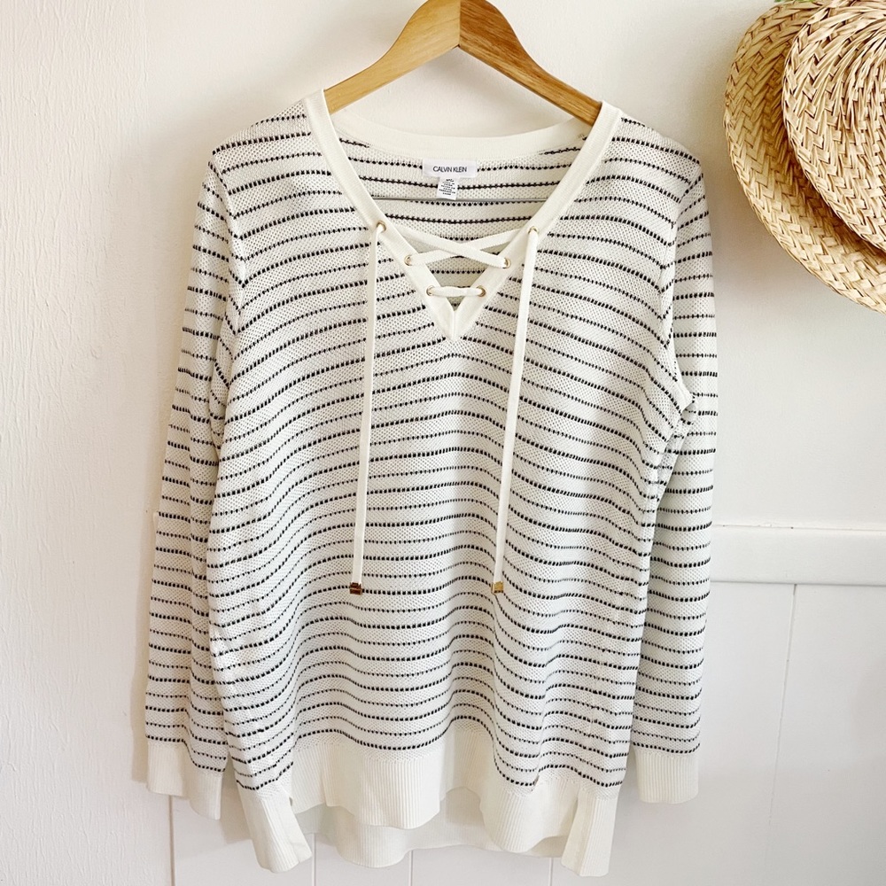 Striped longsleeve Calvin Klein size M
